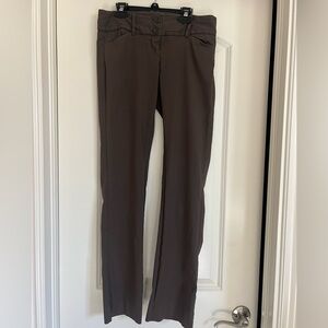 The Limited straight leg slacks (size 4) brown
